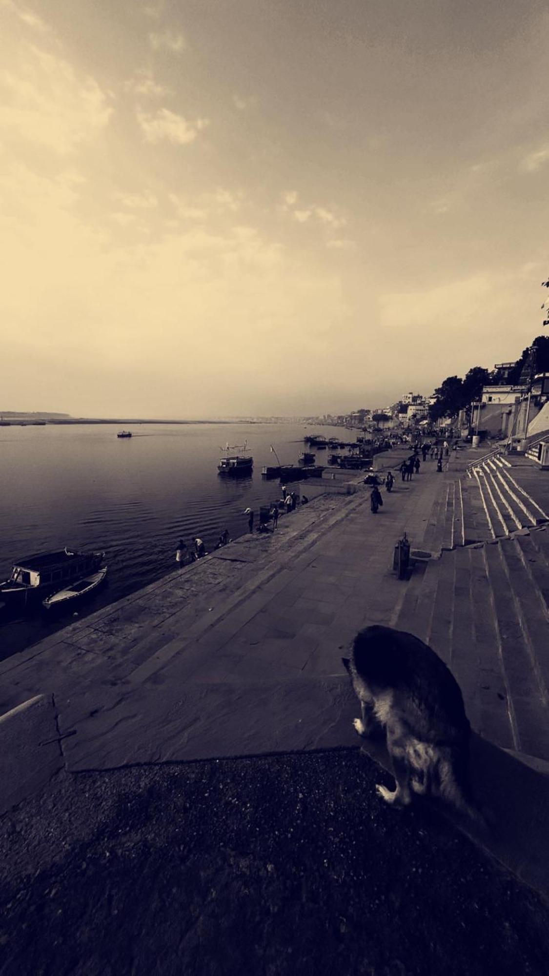 Tandon Lodge On The Ganga Ghat Homestay Waranasi Zewnętrze zdjęcie